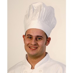 White Tall Chef Hat
