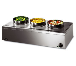 Lincat Bain Marie 3 round pots