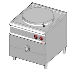 Bertos Electric Boiling Pan Capacity 150 Lt. Indirect Heat