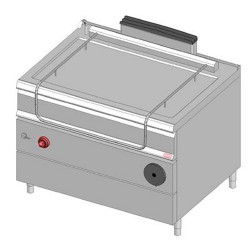 Bertos Gas Tilting Bratt Pan -  Stainless Tank - 120 Lt