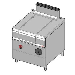 Bertos Gas Tilting Bratt Pan - Stainless Tank - 80 Lt