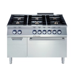 Electrolux 700XP 6 Burner Range  gas/electric  freestanding  1200mm