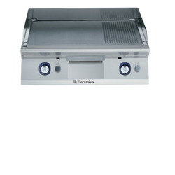 Electrolux 700XP Fry Top 800mm 2/3 Smooth 1/3 Ribbed