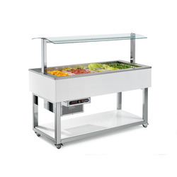 Afinox 3/1 GN Essense Buffet Refrigerated Static Well Counter