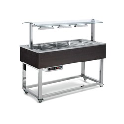 Afinox 3/1 GN Essense Heated Gastronorm Well Buffet Counter