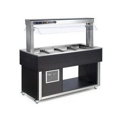 Afinox Tradition  4/1 GN Buffet Static Refrigerated Counter