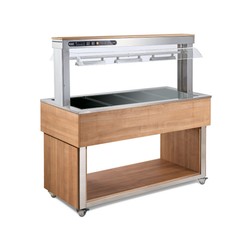 Afinox Tradition Ceramic 4/1 GN Buffet Hot Counter