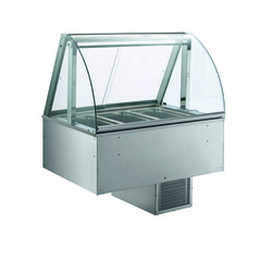 Afinox Soul Drop In Blown Air Serve Over Refrigerated Counter Top Unit