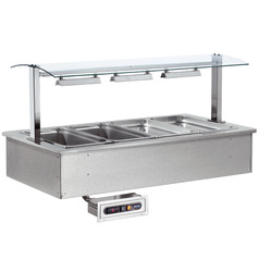 Afinox Soul Drop In Dry Bains Marie Heated Counter Top Unit