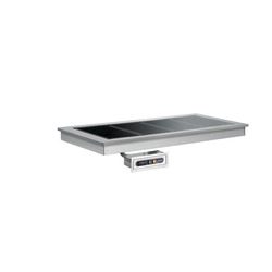 Afinox Soul Drop In Glass Top Heated Counter Unit