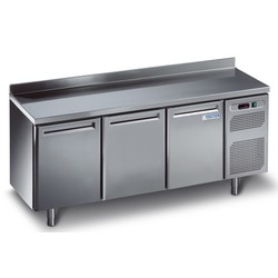 Afinox TRK700 3 Door Refrigerated Preparation Counter -2/+7