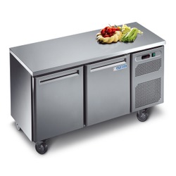 Afinox TRK700 2 Door Freezer Preparation Counter -24/-18