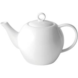 Anton Black Bone China Tea Pot  (Box of 6)