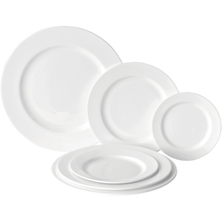 Anton Black Bone China Winged Plate