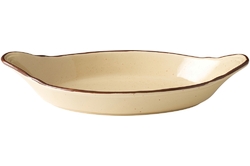 Artisan Oval Eared Dish