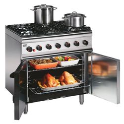 Lincat Silverlink 6 Burner Gas Range