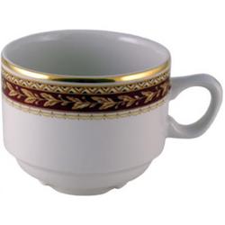 Churchill Oxford Marone Nova Tea Cup 7.5oz (Box 24)