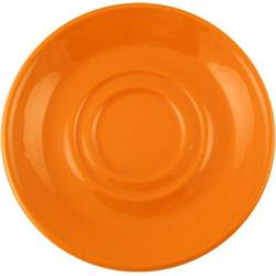 Steelite Carnival Amber Saucer Low Cup (Box 36)