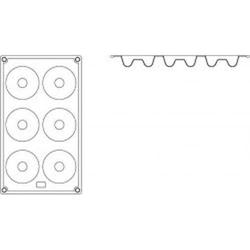 Flexipad Silicone 6 Savarin Moulds