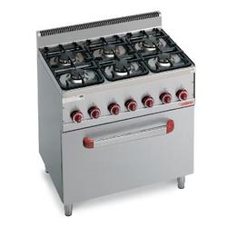 Bertos 6 Burner Gas Oven G6F6+T