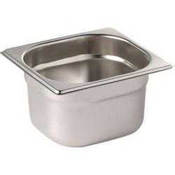 Chef Logic Stainless Steel 1/6 GN Gastronorm Containers