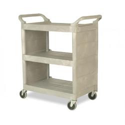 Rubbermaid Light Duty Trolley Cart Grey