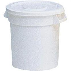 Rubbermaid Round Brute Container White