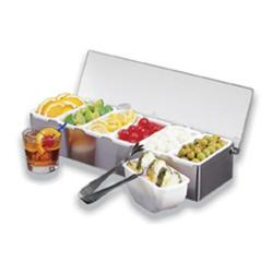 Bar Stainless Steel Condiment Dispenser 18 x 6 x 3.5