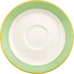 Steelite Rio Green Saucer Slimline 7oz (Box 36)