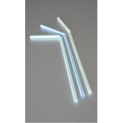 8 Inch Jumbo Bendy Straw Candy Stripes Box of 250
