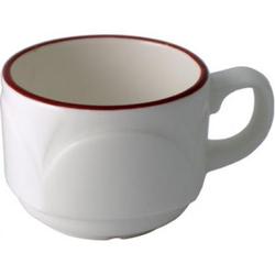 Steelite Bianco Bordeaux Cup Stacking 7.5oz (Box 36)