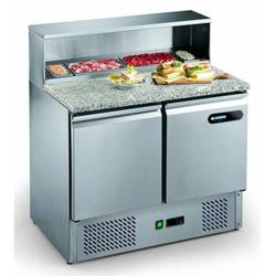 Afinox Refrigerated Counter With Saladette And S/S Cover