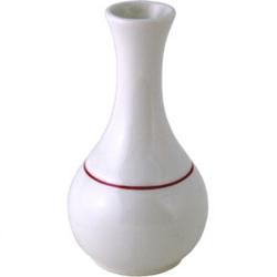 Churchill Burgundy Line Bud Vase 5 (Box 6)