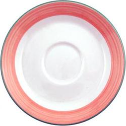 Steelite Rio Pink Saucer Slimline 7oz (Box 36)