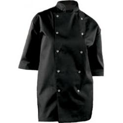 Essex Black Short Sleeve Chef Jackets