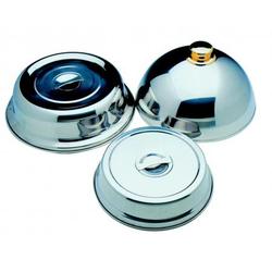 Round Plate Cover Stainless Steel With Lungs 10Inch
