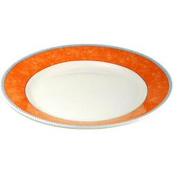 Coloured Border Mediterranean Dish 11 (Box 12)