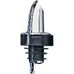 Bar Pourer Black Collar Spout Medium Speed