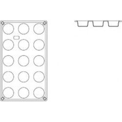 Flexipad Silicone 15 Petit-Four Moulds