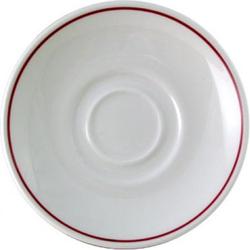Churchill Burgundy Line Maple Saucer 5 (Box 24)