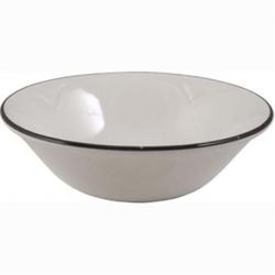 Steelite Bianco Noir Oatmeal Bowl 6.5 (Box 36)