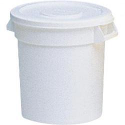 Rubbermaid Round Brute Lid White