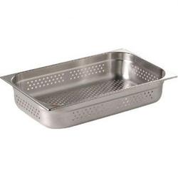 Chef Logic Perforated Stainless Steel 1/1 GN Containers