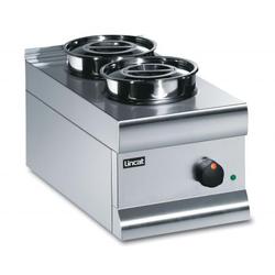 Lincat BS3 2 Pot Silverlink Bains Marie SS Pots
