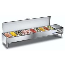 Afinox Sandwich Prep Toppers With Stainless Lid