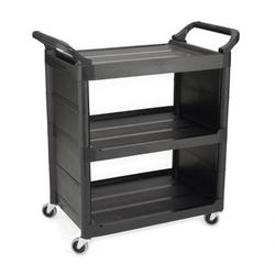 Rubbermaid Light Duty Trolley Cart Black