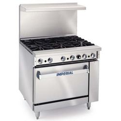 Imperial 2 Burner Open 24 Flat Griddle C/W