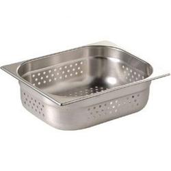 Chef Logic Perforated Stainless Steel 1/2 GN Containers