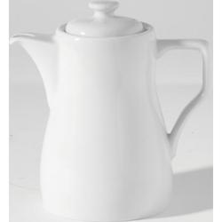 Titan Porcelain Traditional Style White Coffee Pot Lid
