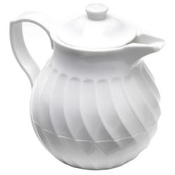 White Insulated Teapot